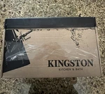 Kingston Brass Concord Single Handle Wall-mount Vessel Sink Faucet KS8118DL. Fixed Price $99.99.