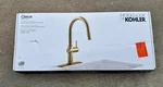 New Kohler Clarus Pull-down Kitchen Faucet Single Handle Brushed Moderne Brass. Fixed Price $139.99.
