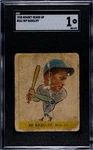 1938 Goudey Heads-up Rip Radcliff 261 Poor R323 Sgc Baseball Chicago White Sox. Fixed Price $120.00.