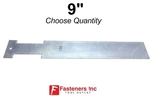 9" Beam Clamp Retaining Strap For Unistrut Channel #482709 P1657A (choose Qty). Fixed Price $68.88.