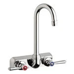 Chicago Faucets W4W-GN1AE35-369AB Wall Mounted Manual Sink. Fixed Price $194.50.
