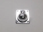 Marine Boat Chrome Plated Brass Ring Pull 1/2" X 3/4". Fixed Price $13.95.