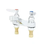 T&s Brass B-0871 4" Centerset Deck Mount Mixing Faucet W/ Integral Spout. Fixed Price $141.88.