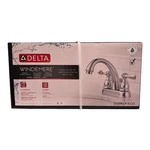 Delta Windemere Centerset Bathroom Faucet 25996LF-ECO Chrome Finish. Fixed Price $80.00.