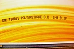 Qty - 34 Ft Smc TIUB11 Polyurethane O.d 3/8" Yellow New. Fixed Price $30.00.