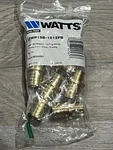 Watts Brass Waterpex 1" Crimp 3/4" Coupling Bag Of 10. Fixed Price $19.99.