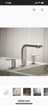 Kohler K-23484-4K-BN Parallel Bathroom Sink Faucet 1.0 Gpm Brand New Sealed Case. Fixed Price $567.00.