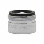 Chicago Faucet E70JKABCP Laminar Outlet 1/2" Polished Chrome 0.5 Gpm Male Inlet. Fixed Price $34.91.