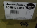 American Standard 605B173.002 Selectronic Touchless Faucet Chrome. Fixed Price $189.00.