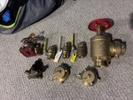 Fire Hydrant, New Plumbing Valve Lot, Milwaukee Butterball 97007-L. Fixed Price $600.00.