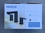 Moen 84629BL Rinza Two-handle Widespread Bathroom Sink Faucet (matte Black). Fixed Price $149.99.