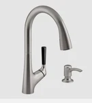 Kohler Malleco Pull Down Kitchen Sink Faucet Soap Dispenser 1312087-SD-VS. Fixed Price $150.00.