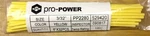 *lot Of 10* Pro Power PP2280 Heat-shrink Tubing- 3/32"- Yellow. Fixed Price $25.00.