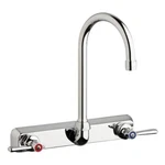 Chicago Faucets W8W-GN2AE35-369AB Wall Mounted Manual Sink. Fixed Price $200.12.