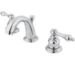 Kingston Brass Widespread Bathroom Faucet. Polished Chrome. GKB911AL. Fixed Price $125.00.