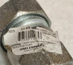 Long Compresson /coupling/jones Stephens/ C11-075, 3/4 In.ips X 3-5/8IN.. Fixed Price $12.21.