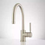 Signature Hardwarecasimir Single-hole Bathroom Faucet Pop-up Drain. Fixed Price $90.00.