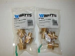 Watts Brass Pex 3/4" Crimp 1" Male Pipe Adapter Fitting, Lead Free, (qty - 6). Fixed Price $29.99.