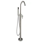 Woodbridge F 0001 (l) 10 3/4" X (w) 6-1/4" (h) 43-7/8, Brushed Nickel. Fixed Price $137.88.