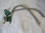Two Mueller 496-073, Stainless Steel Faucet Connector, X 3/8", Length 20". Fixed Price $20.00.
