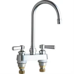 Chicago Faucets 895-GN2AE35ABCP Hot & Cold Water Sink. Fixed Price $434.33.