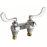 Chicago Faucets 802-317ABCP, 4" Center Lavatory Chrome Wristblade Handles. Fixed Price $110.00.