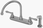 Homewerks Worldwide-import 67157-1X04-MC Hp Nickel 2LEV Kitchen Faucet Quantit. Fixed Price $89.99.