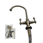 Signature Hardware 482588 Isabel 2-HANDLE Single Hole Bar Faucet Aged Brass. Fixed Price $230.90.