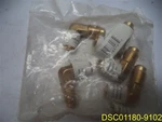 Pack Of 5: Jmf Flare Elbows 90 Deg. 1/4 " X 1/8 Male Yellow Brass 40037. Fixed Price $20.79.