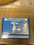 Homewerks Worldwide Single Hole 1-HANDLE Low-arc Bathroom Faucet Chrome. Fixed Price $45.99.