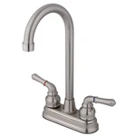Kingston Brass KB498 Magellan Bar Faucet, 43/4", Brushed Nickel. Fixed Price $78.52.